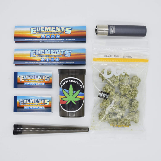 Ogeez Krispy Karamel 35g Stoner Kit - Smokerhontas