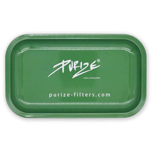 Purize "Sketchgreen" Rolling Tray / Drehunterlage / Bröselschale - Smokerhontas