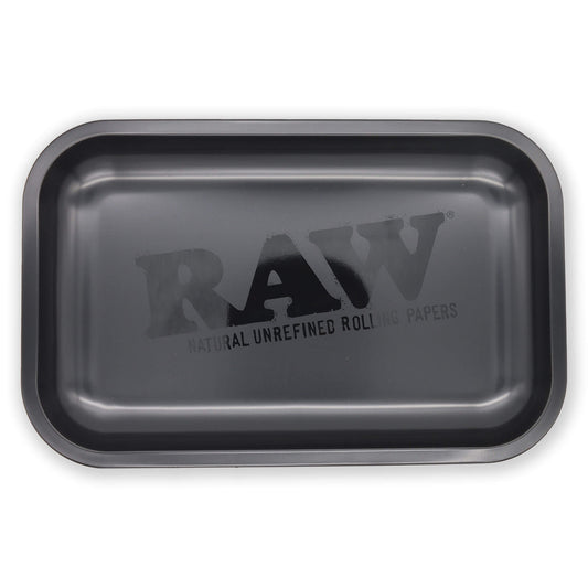 RAW Black Large Rolling Tray / Drehunterlage / Bröselschale - Smokerhontas