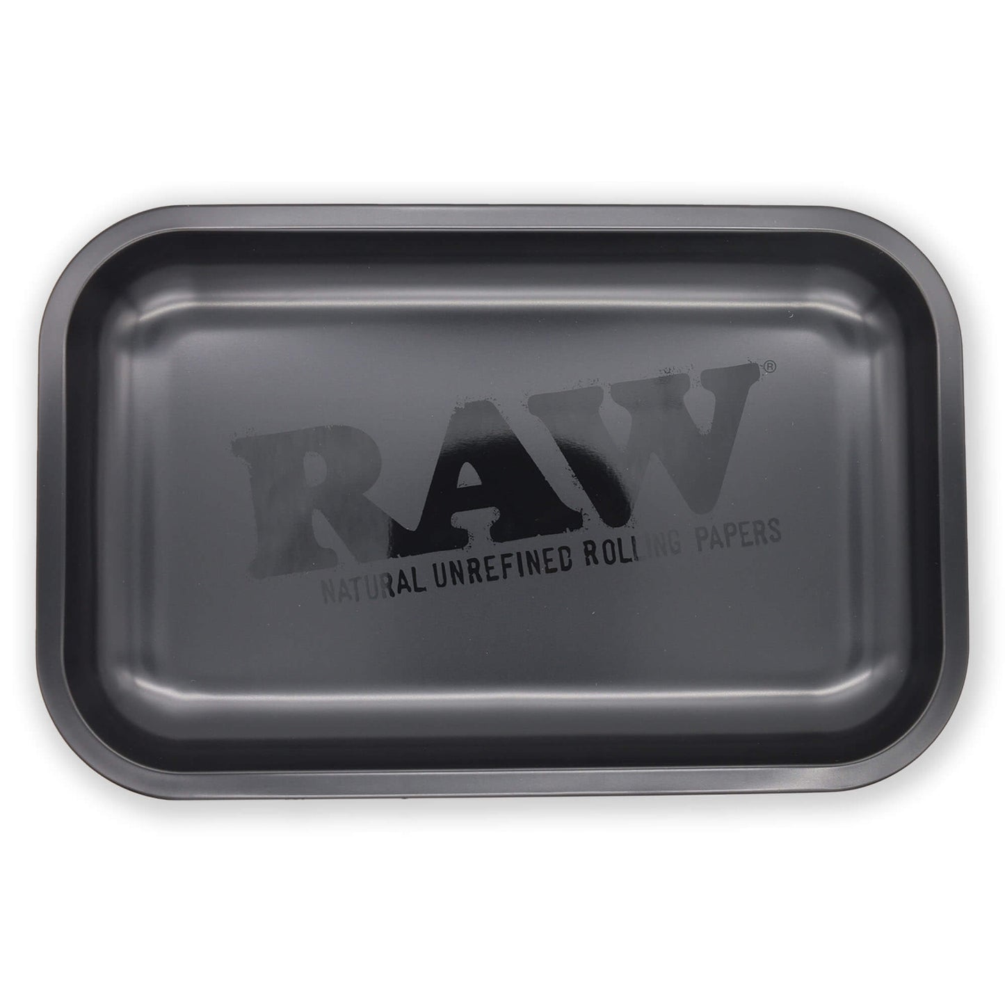 RAW Black Large Rolling Tray - Smokerhontas