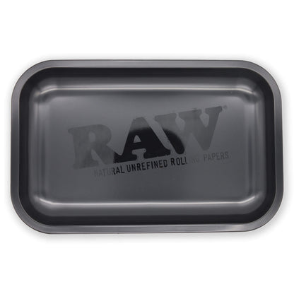 RAW Black Large Rolling Tray - Smokerhontas