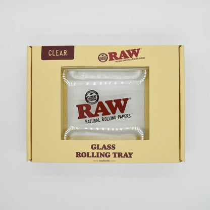 RAW Glas Rolling Tray / Mischungsschale aus Glas - Smokerhontas