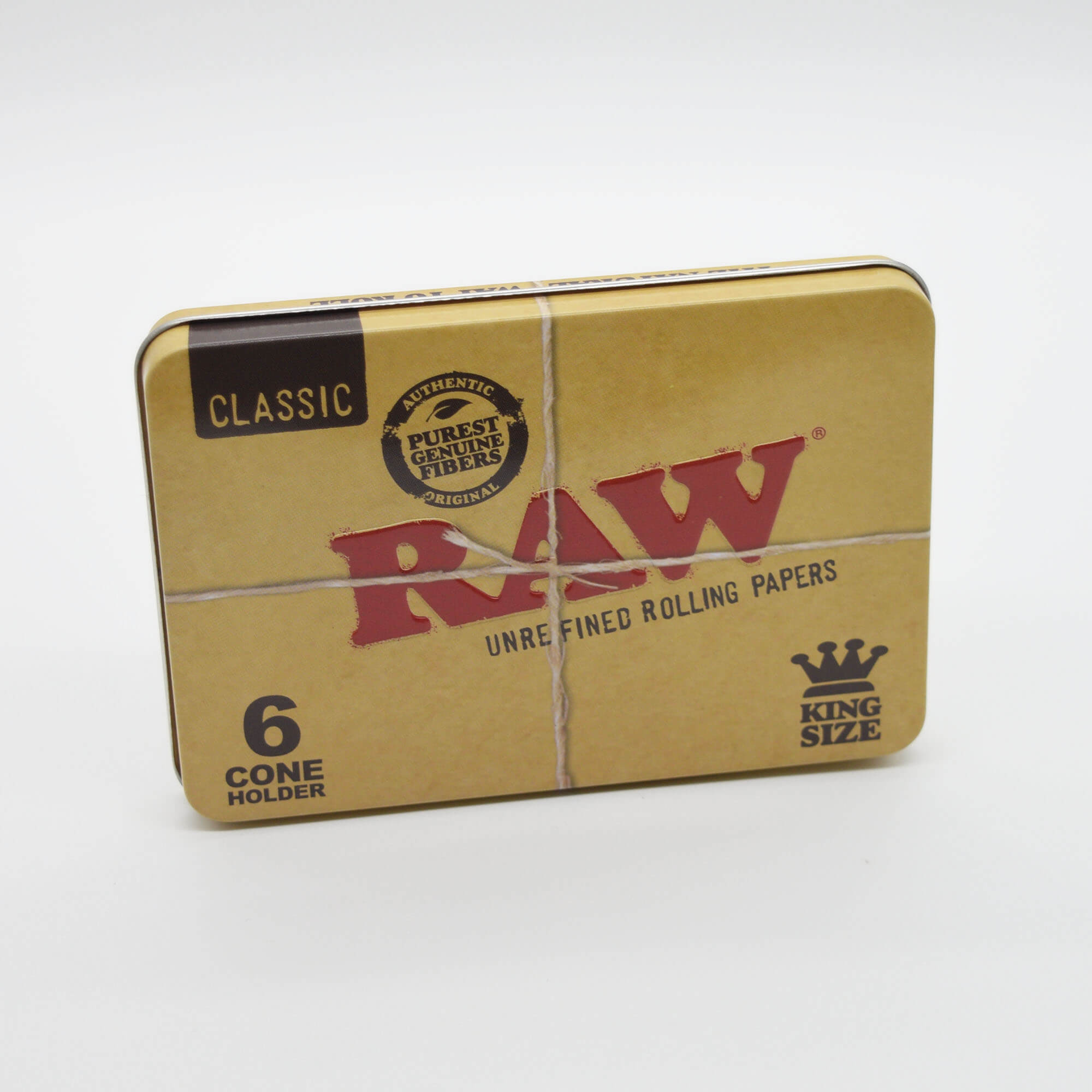 RAW King Size Joint Metalldose / Aufbewahrungsdose - Smokerhontas