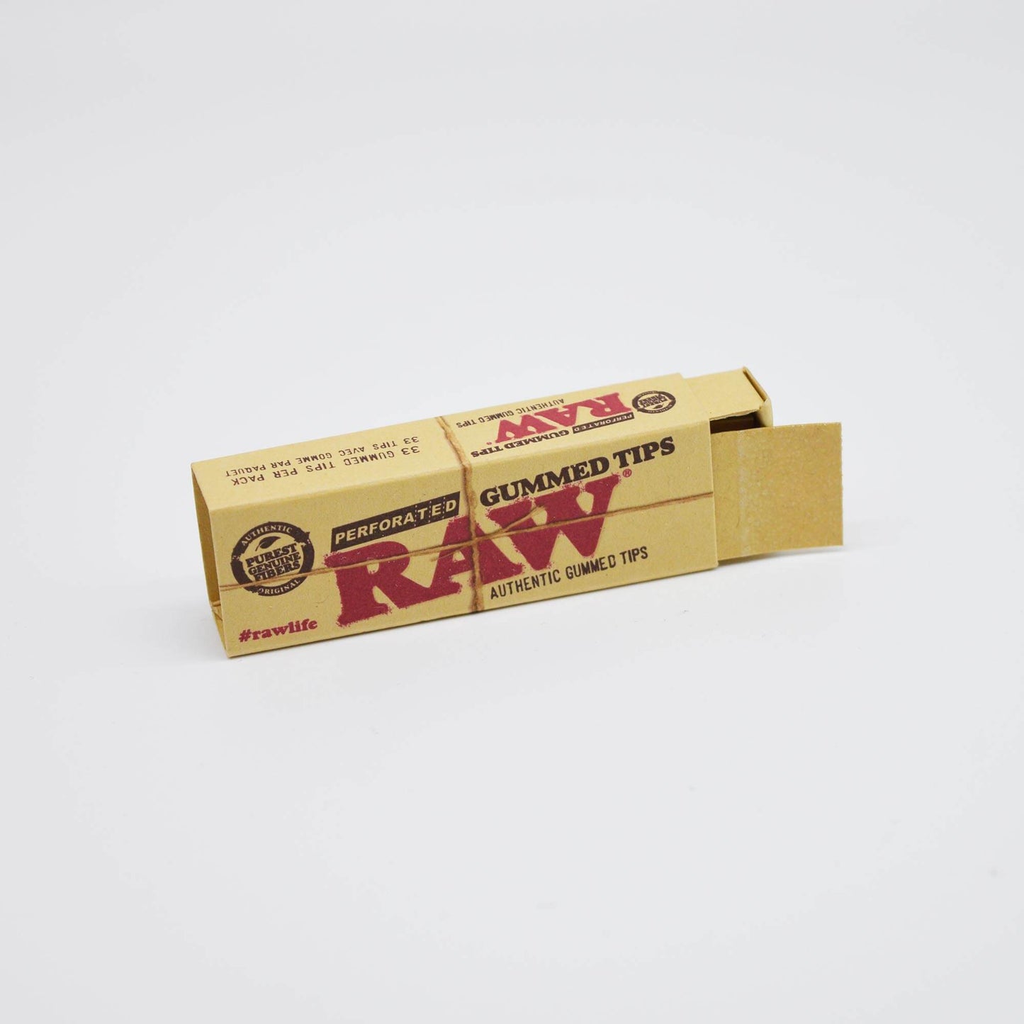 RAW Gummed Tips / Filtertips einzeln perforiert