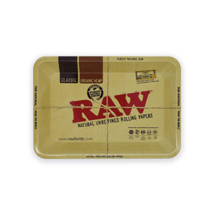 RAW Classic Rolling Tray / Drehunterlage / Bröselschale - Smokerhontas