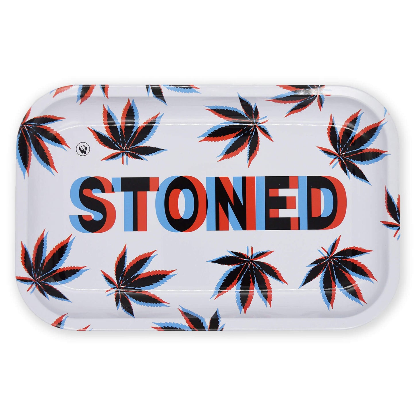 Stoned 3D Rolling Tray / Drehunterlage / Bröselschale - Smokerhontas